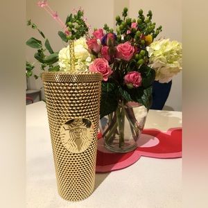 Starbucks Gold Studded Venti Tumbler